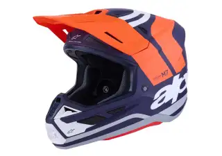 Helmet SM7 Core Org Blue Matt 1