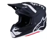 Helmet SM7 Dasher Blk Wht 1