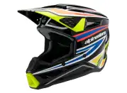 Helmet Youth SM3 Wurx Black Yell Blue Red 1