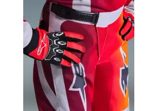 Kids Pants Racer Portl Red Grey 3