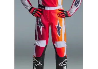 Kids Pants Racer Portl Red Grey 2