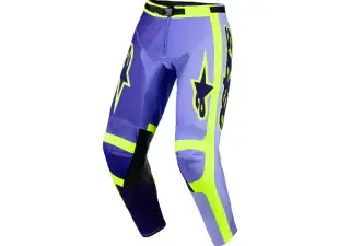 Pants Racer Portl Purp Yell Fl 1