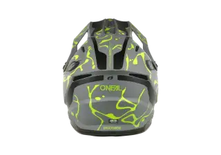 2026 O Neal 1 SRS Helmet SPLASHV 26 gray neonyellow back 857eae02 04b5 4bc0 b6eb 7bd26f7b767f 700x