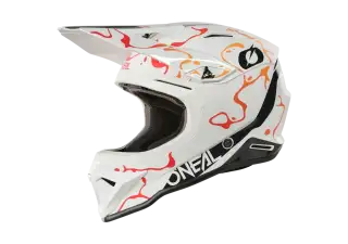 2026 O Neal 1 SRS Helmet SPLASHV 26 white orange 45 left 700x