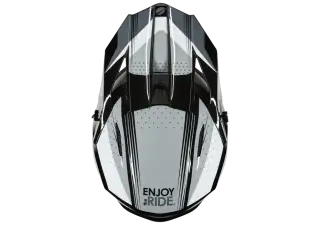 2026 O Neal 1 SRS Helmet RCV 26 black gray top 2455b720 1e59 45db 9051 9d905b55b8ad 700x