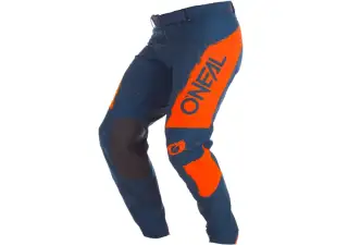 Pants Mayhem Paint Blue Orange 1