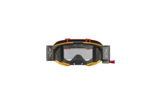 5103327 5009 VISION 8 AMBER ROLL OFF GOGGLE YELLOW RED BLACK CLEAR R3