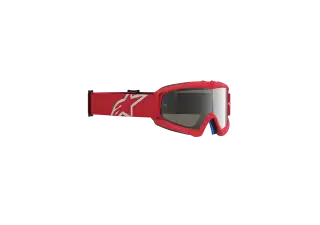 5140227 3231 VISION YOUTH VESTA GOGGLE RED FLUO WHITE MIRROR SILVER R2