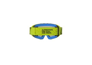 5140127 5002 VISION YOUTH VESTA GOGGLE YELLOW FLUO BLACK MIRROR RED R4