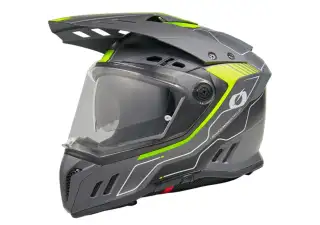 Helmet Sierra Echo Black Neon Yell 1