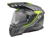 Helmet Sierra Echo Black Neon Yell 1