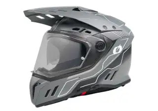 Helmet Sierra Echo Black Grey 1