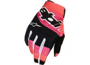 Gloves Techstar Hot Coral Blk Fush 1