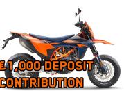 310126 1156 KTM smc R 690 001 deposit contribution