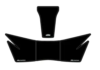 Pho pp nmon 61707914000 fuel tank protection sticker sall awsg v1