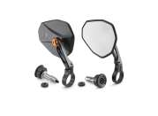 Handlebar mirror set