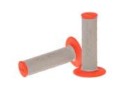 RFX Pro Series Dual Compound Grips Grey Centre (Grey/Orange) Pair
