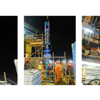SIS North Sea Gas Well Tree Repair