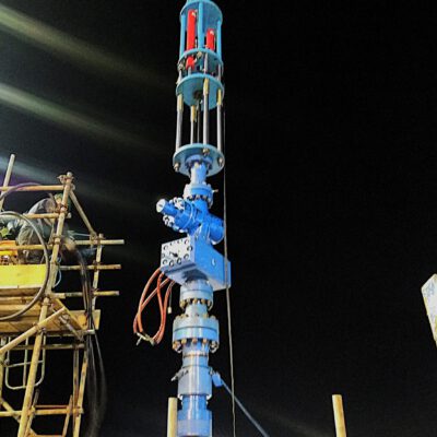 SIS Gas Well Tree Repair offshore