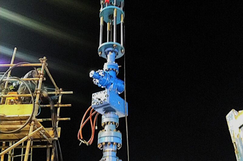 SIS Gas Well Tree Repair offshore