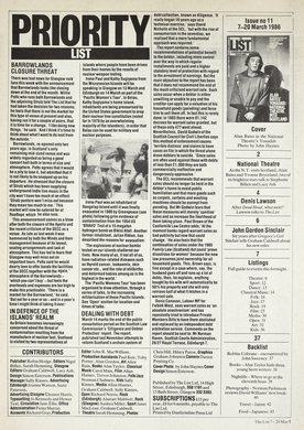 Issue 11 — Page 1