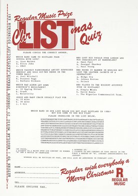 Issue 31 — Inside back cover