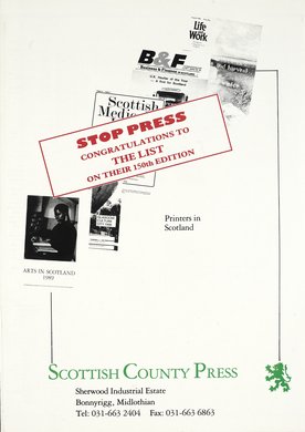 Issue 150 — Inside back cover