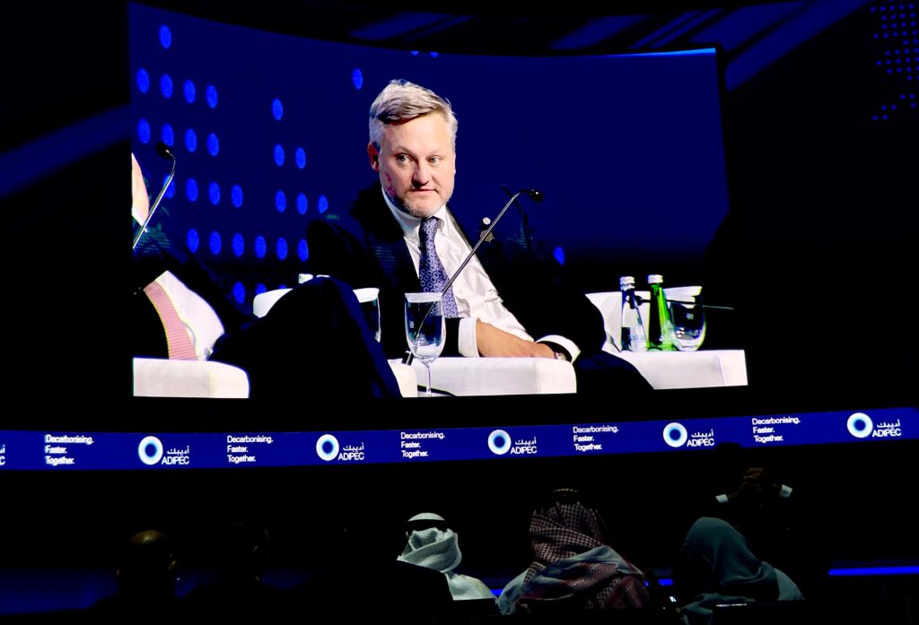 Murray Auchincloss, BP, at Adipec 2023