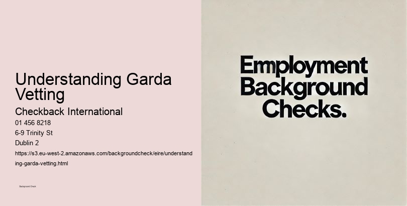 Understanding Garda Vetting