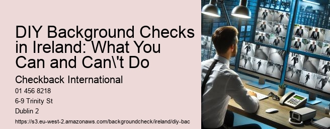 DIY Background Checks in Ireland: What You Can and Can't Do