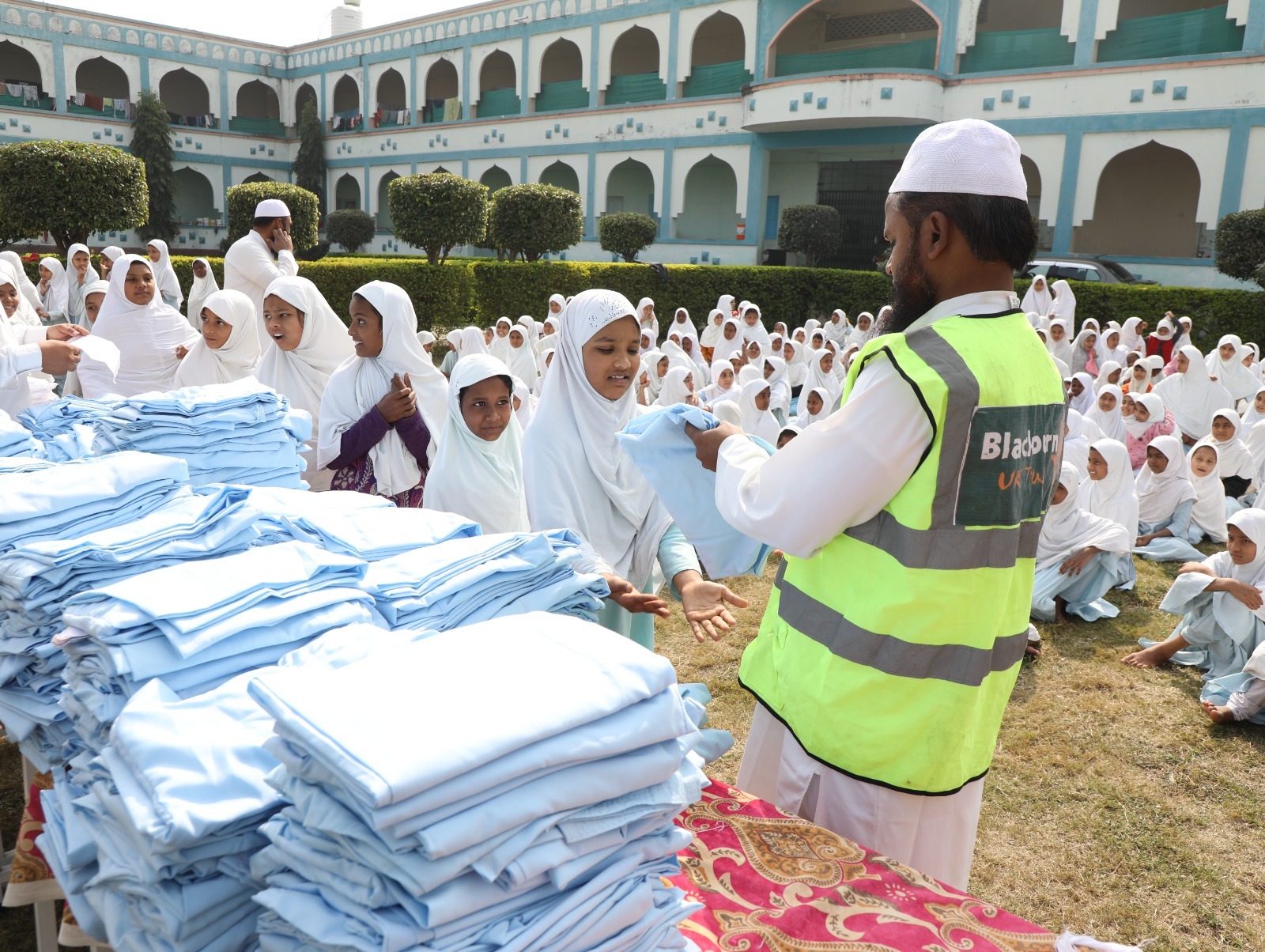 Winter Aid Blanket Distribution