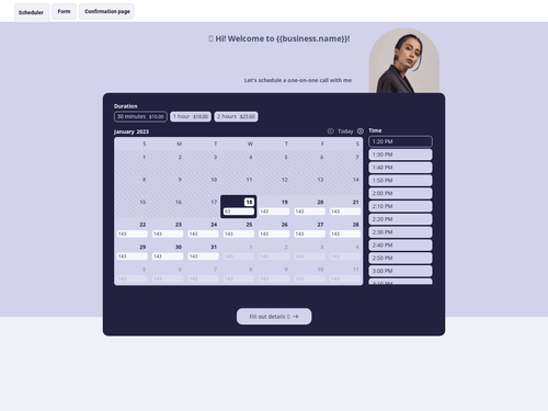 Sleek Scheduler