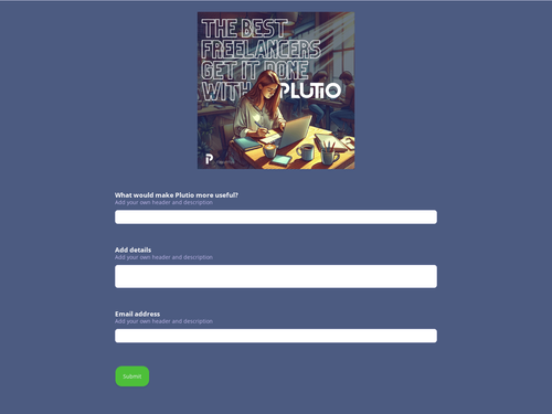 Feature request form