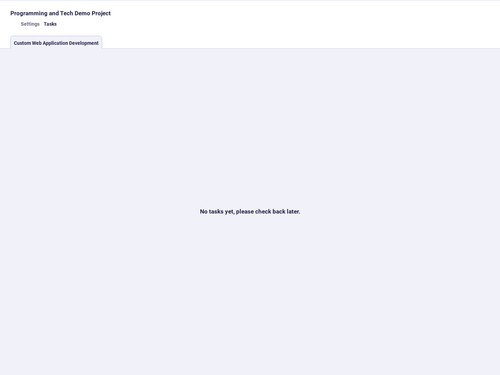 Programming and Tech Demo Project