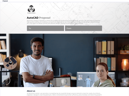 AutoCAD Drawing Proposal