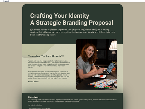 Branding Service Proposal