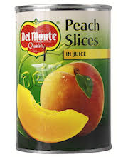 DEL MONTE 415G PEACH SLICES IN JUICE