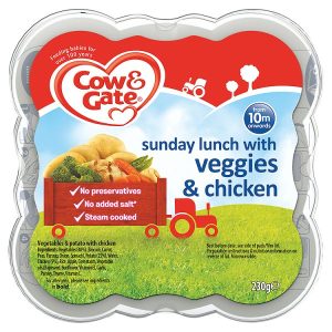 COW & GATE 230G STEAM PLATE CHICKEN