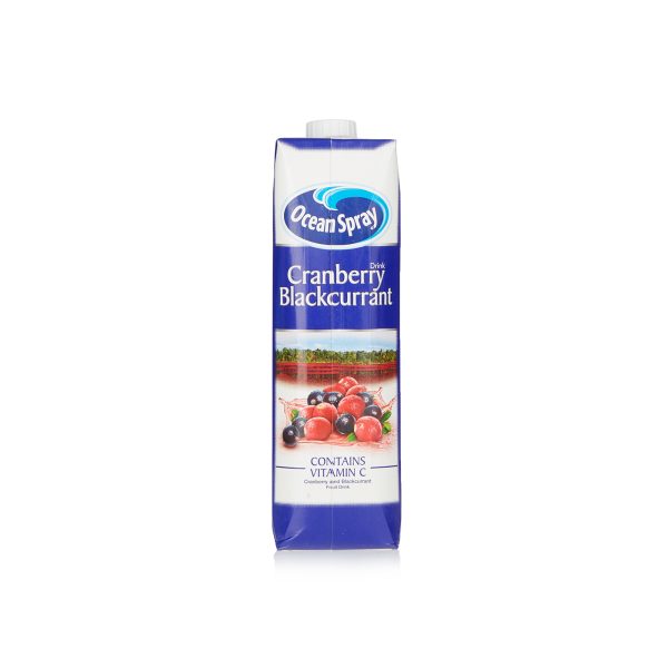 OCEAN SPRAY 1LTR PMP £1.99 - CRANBERRY BLACKCURRANT