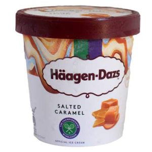HAAGEN DAZS 460ML SALTED CARAMEL