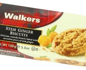 WALKERS SB CARTON GINGER BISCUITS 150G