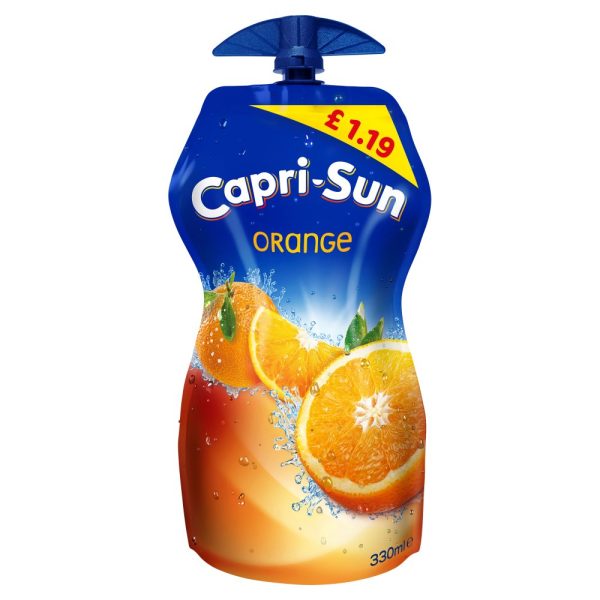 CAPRI - SUN 330 ML ORANGE PMP £1.19