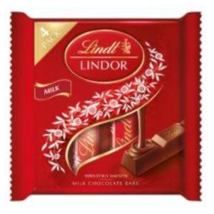 LINDT LINDOR MULTIPACK MILK 100G