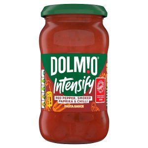 DOLMIO INTENSIFY RED PEPPER SMOKED PAPRIKA CHILLI 390G