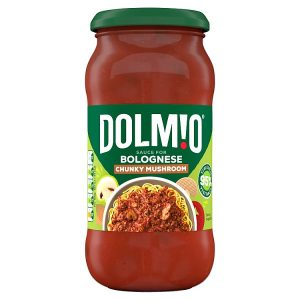 DOLMIO PASTA BAKE CHUNKY MUSHROOM BOLOGNESE