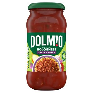 DOLMIO ONION & GARLIC BOLOGNESE SAUCE 450G