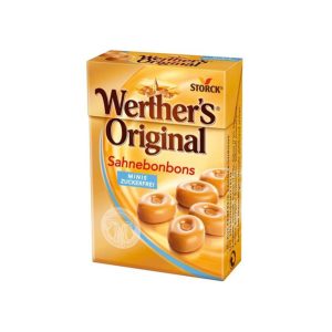 WERTHERS BUTTER CANDIES SUGAR FREE 2X10X42G