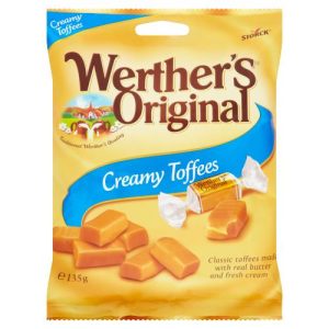 WERTHERS ORIGINAL CHEWY TOFFEE BAG 15X135G