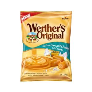 WERTHERS ORIGINAL SALTED CARAMEL CREAM 125G