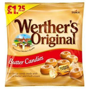 WERTHERS BUTTER CANDIES PMP £1.25